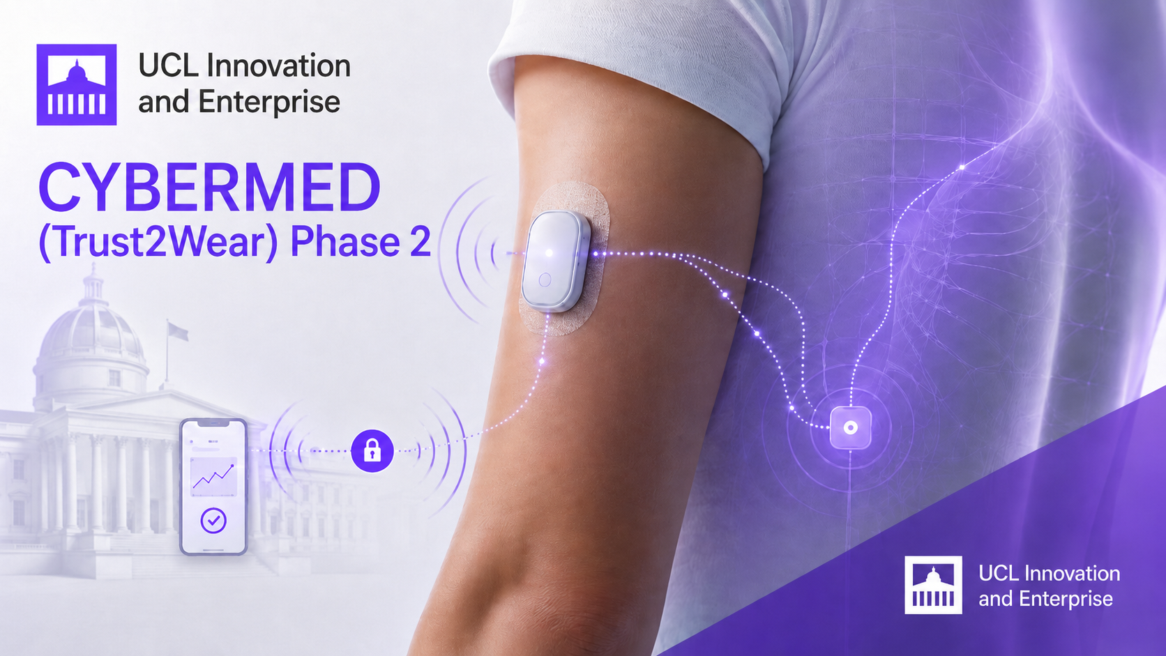 News from 2 July 2026 - CYBERMED (Trust2Wear) Phase 2 Recommended for UCL Innovation Funding
